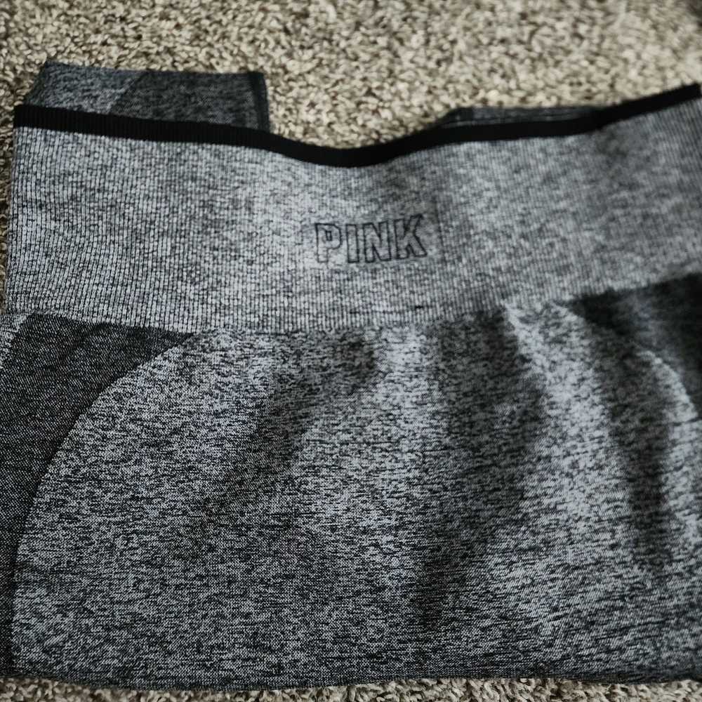 Victoria's Secret PINK Womens Charcoal Leggings